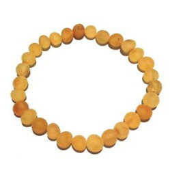 【送料無料】ブレスレット　アクセサリ—　バルトストレッチブレスレットオレンジadult bees knees genuine raw honey baltic amber stretch bracelet love amber x uk