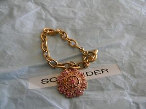 yzuXbg@ANZT?@v~AfUC[hsNNX^S[huXbghpremier designs leading lady pink crystal gold charm bracelet rv 43 free ship