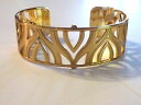 【送料無料】ブレスレット　アクセサリ—　ブライトンモスクワゴールドトーンカフブレスレットワイドボックスbrighton christo moscow gold tone cuff bracelet 1 wide in box