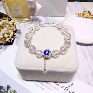 【送料無料】ブレスレット アクセサリ— ブレスレットクオーツ925スターリングfashion bracelet natural clear crys...