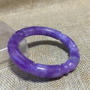 【送料無料】ブレスレット アクセサリ— 56mmラベンダーブレスレットg4456mm natural lavender purple jadeite...