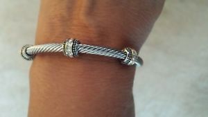 ̵ۥ֥쥹åȡ—ȡ󥱡֥֥쥹åȥȡܡtwo tone cable bracelet, three two ...