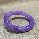 【送料無料】ブレスレット アクセサリ— 58mmラベンダーブレスレットg4358mm natural lavender purple jadeite...