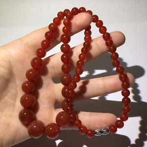 【送料無料】ブレスレット　アクセサリ—　カネヒーリングラウンドビーズブレスレットnatural carnelian agate gemstone healing round beads bracelet aaaa 614mm