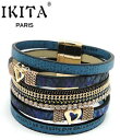 yzuXbg@ANZT?@uXbgpCrTuWNXvluxury bracelet ikita paris ibiza brazil magnetic clasp 2 in 1 heart