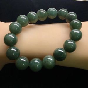 ̵ۥ֥쥹åȡ—ӡ֥쥹åcertified natural green jadeite132mm round be...