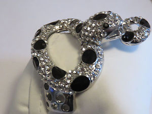 【送料無料】ブレスレット　アクセサリ—　シルバーブレスレットkirks folly silver slithering snake bracelet nwt