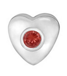 【送料無料】ブレスレット アクセサリ— シルバーリンクlovelinks by pastiche january heart birth stone link tt338jan in silver