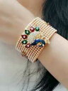 【送料無料】ブレスレット　アクセサリ—　ハンドメイドデザイナーブレスレットhigh quality handmade designer bracelet ip33248