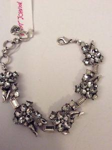 【送料無料】ブレスレット　アクセサリ—　ジョンソンクリスタルフラワーブレスレットドルbetsey johnson something glitz crystal flower bracelet 55 w31