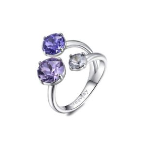 【送料無料】ブレスレット アクセサリ- スワロフスキークリスタルコレクションアフィニティリングbffサンダルサイズring brosway collection affinity with swarovski crystalsbff36a sandals sizes 1012