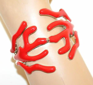【送料無料】ブレスレット　アクセサリ—　ブレスレットシルバースレーブレッドブレスレットwomen bracelet silver red coral shape to metal slave red bracelet g60