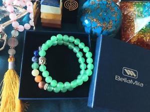 【送料無料】ブレスレット アクセサリ— チャクラブレスレットreikiクリスタルボヘミアchakra bead bracelet reiki cry...