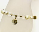 【送料無料】ブレスレット　アクセサリ—　ダウンアースストレッチブレスレットパールスターリングシルバーsilpada down to earth stretch bracelet pearl brass sterling silver b3168