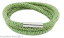 【送料無料】ブレスレット　アクセサリ—　ブレスレットバイパーライトグリーンalraune, leather bracelet viper , colour light green, 57 cm,