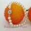 ̵ۥ֥쥹åȡꡡ饦ɥۥ磻ȥѡ֥쥹ågenuine round 89mm white pearl bracelet 8 cultured freshwater