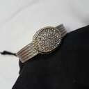 【送料無料】ブレスレット アクセサリ— スカイデザインクリスタルライトスカイトーンカフブレスレットドルhsn emma skye designs crystal light skye 2tone cuff bracelet 62(4)