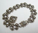 【送料無料】ブレスレット　アクセサリ—　ブライトンブレスレットbrighton chunky swirls with heart charm bracelet