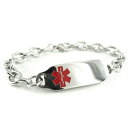 【送料無料】ブレスレット アクセサリ— ブレスレットウォレットカードmyiddr pre engraved deaf medical bracele...