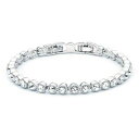 【送料無料】ブレスレット アクセサリ— テニススワロフスキークリスタルクリアブレスレットtennis bracelet with swarovski...