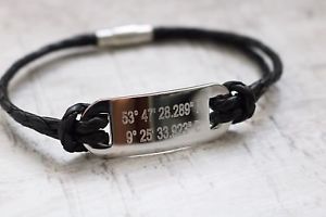 ̵ۥ֥쥹åȡ—֥쥹åȥ֥쥹åcoordinates bracelet gift for him menamp;a...
