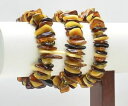 【送料無料】ブレスレット　アクセサリ—　バルトマルチカラーブレスレットlot whole baltic amber multi color adult bracelet 3 items 744 gr d111