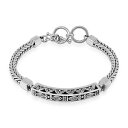 【送料無料】ブレスレット アクセサリ- デザイナーソリッドシルバーバリブレスレットチェーングラムdesigner solid silver 925 bali bracelet chain 178191cm 25 grams f13