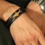 【送料無料】ブレスレット　アクセサリ—　ブレスレットレザーブレスレットコレクションアートギャラリーfarvahar bracelet,gold plated leather bracelet, persis collection art gallery