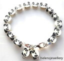 【送料無料】ブレスレット アクセサリ- ハンドメイドパンダブレスレットボックススワロフスキーhandmade beautiful panda bracelet with swarovski in beautiful box free pamp;p