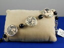 【送料無料】ブレスレット　アクセサリ—　ブライトンメダイヨンビーズブレスレットドルbrighton silvertone nanette blush girl medallion beaded bracelet jb5102 62