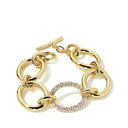 【送料無料】ブレスレット アクセサリ— ロベルトオーバルリンクブレスレットドルroberto by rfm mama goldtone pave crystal 712 ovallink bracelet hsn 7995