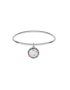 【送料無料】ブレスレット　アクセサリ—　ブレスレットステンレススチールルナステbracelet morellato cerchi stainless steel and crystals sakm50 luna stella