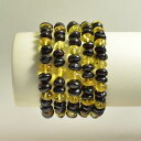 【送料無料】ブレスレット アクセサリ- バルトブレスレットロットマルチカラーlot of 5 whole baltic amber bracelet multi color adult 39 g ta2147