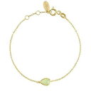 【送料無料】ブレスレット アクセサリ- ブレスレットゴールドライトグリーンアクアスモールミニlatelita bracelet gold light green aqua chalcedony small mini bridesmaid gift