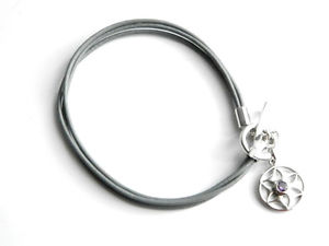 【送料無料】ブレスレット　アクセサリ—　レディースブレスレットスターリングシルバーアメジストfiorelli ladies bracelet 925 sterling silver 20 cm amethyst