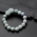 【送料無料】ブレスレット アクセサリ— ビーズブレスレットcertified natural handcarved pixiu whitegreen...