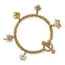 【送料無料】ブレスレット　アクセサリ—　ブレスレットnwt authentic juicy couture replenishment charm bracelet