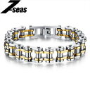 【送料無料】ブレスレット アクセサリ— バイクチェーンブレスレットクールバイカーcool men biker who bicycle motorcycle chain men bracelet(4)