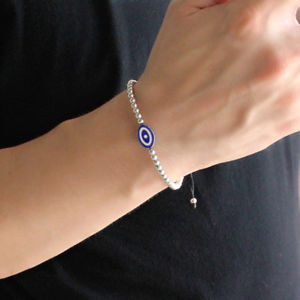 【送料無料】ブレスレット アクセサリ— スターリングシルバートルコブレスレットプロテクタ925 sterling silver turkish ev...