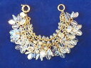 【送料無料】ブレスレット アクセサリ- jステートメントブレスレットビーズリンクj crew statement bracelet layered clear crystal drop beaded link