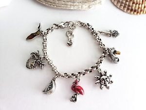 【送料無料】ブレスレット　アクセサリ—　ブライトンフロリダブレスレットbrighton florida state silver charm bracelet