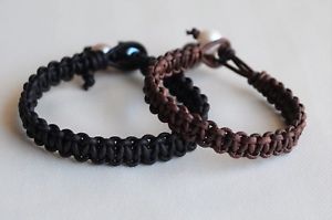 ̵ۥ֥쥹åȡ—2Х󥿥ǡyevga֥쥹åȥåfor her for him pearl leather b...