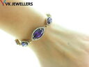 yzuXbg@ANZT?@fB[XX^[OVo[gRnhChWG[AWXguXbgladies 925 sterling silver turkish handmade jewelry amethyst bracelet b1281