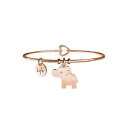 【送料無料】ブレスレット アクセサリ- ブレスレットスチールピンクアニマルプラネットエレファントyoung adult bracelets steel gold pink animal planet elephantinner strength 731016