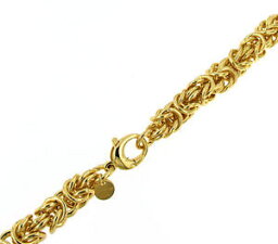 【送料無料】ブレスレット　アクセサリ—　ビザンチンブレスレットゴールドブレスレットround byzantine bracelet gold doubl or golden man woman bracelet