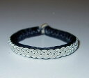 【送料無料】ブレスレット　アクセサリ—　スウェデンピューターブレスレットトナカイswedish pewter bracelet, saami reindeer leather nr1