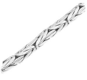 【送料無料】ブレスレット　アクセサリ—　ビザンチンチェーンブレスレットrodondo byzantine chain bracelet plated silver jewelry gift woman and man