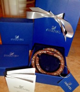 【送料無料】ブレスレット　アクセサリ—　スワロフスキースターダストピンクゴールドダブルブレスレッ..