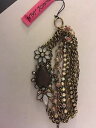 【送料無料】ブレスレット　アクセサリ—　ベッツィージョンソンチェーンブレスレットbrand betsey johnson floral chain bracelet