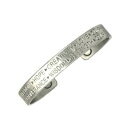 【送料無料】ブレスレット　アクセサリ—　セルジオlubカフスブレスレット ミディアムsergio lub magnetic cuff bracelet magnetic virtues silver medium